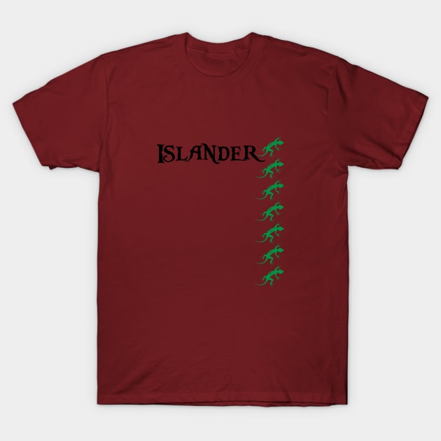 Islander Gecko T-Shirt by islander